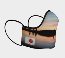 Beaumont Blues Sunset + Maple leaf Face Mask ealanta