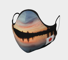Beaumont Blues Sunset + Maple leaf Face Mask ealanta