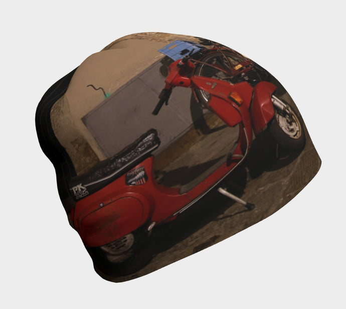 Vintage Ride Beanie- ealanta Art Wear