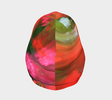 Coral Floral splash ealanta Art Wear beanie/touque/hat Beanie/Touque/Hat- ealanta Art Wear