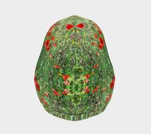 Tuscan Poppies ealanta Beanie/Touque/Hat- ealanta Art Wear
