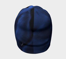 Blue Rose Beanie Hat ealanta Beanie- ealanta Art Wear