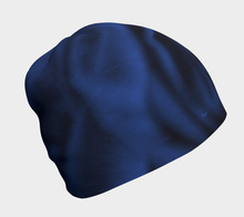 Blue Rose Beanie Hat ealanta Beanie- ealanta Art Wear