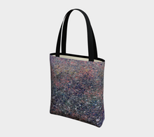 Monet Inspired Pebbles in the Shuswap ealanta Deluxe Tote Bag