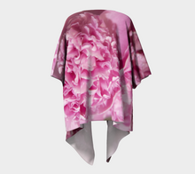 Grandpas Peony 2 ealanta Draped Kimono- ealanta Art Wear
