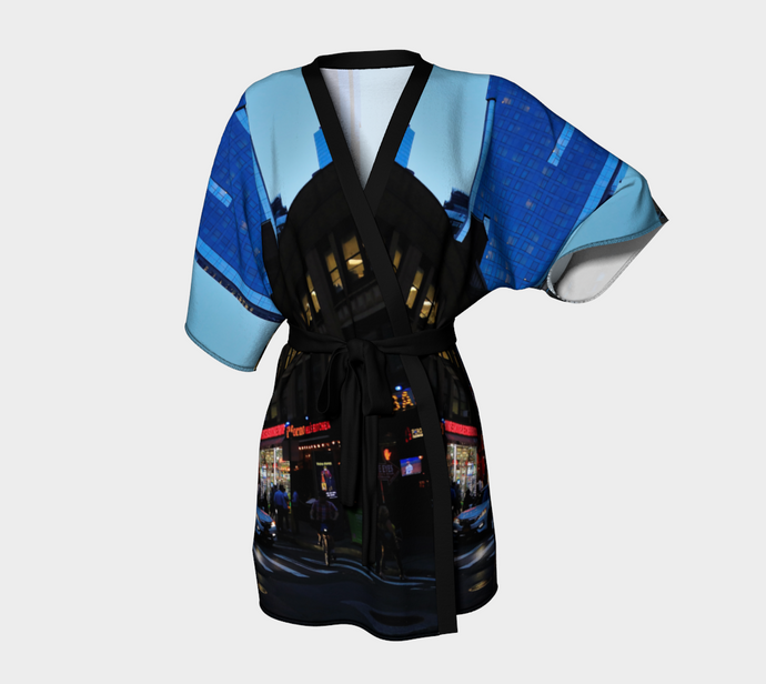 NewYork Twilight Robe ealanta Kimono Robe- ealanta Art Wear