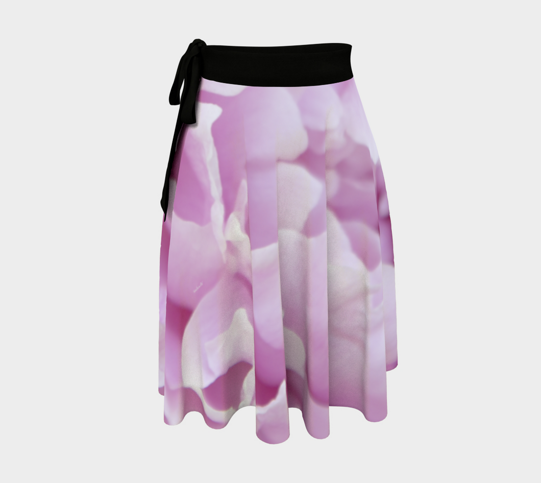 Peony Pink n Pretty ealanta wrap skirt Wrap Skirt- ealanta Art Wear