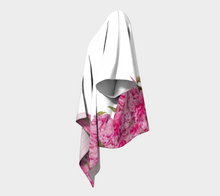 Heirloom Pink Peonies Painted Abstract Kimono Wrap ealanta