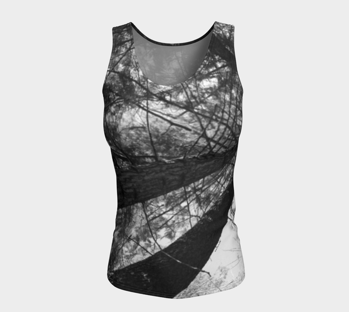Forest Meditation Shuswap ealanta Fitted Tank Top (24-25