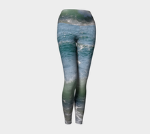 Ocean Splash Yoga Leggings ealanta Yoga Leggings- ealanta Art Wear