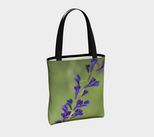 Purple Blossoms Deluxe Tote Lined ealanta