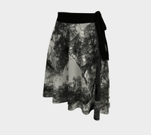 Forest Meditation Collage Shuswap ealanta Wrap Skirt