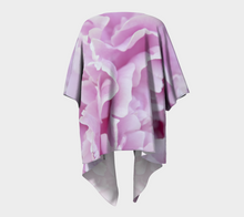 Pink Peony ealanta Kimono Wrap Draped Kimono- ealanta Art Wear