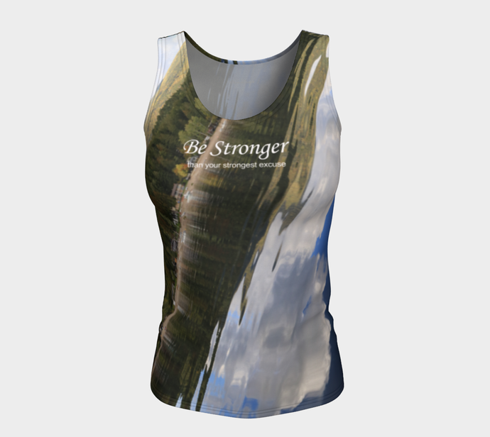 Be Stronger Shuswap Fitness ealanta Fitted Tank Top (24-25