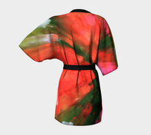 Flower Garden Dream (Robe) Kimono Robe- ealanta Art Wear