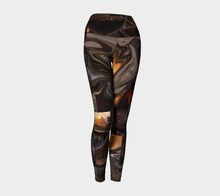 A Toast to the Tuscan Sun Yoga Leggings ealanta Yoga Leggings- ealanta Art Wear