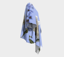 Peony + Blue Skies ealanta Kimono Wrap Draped Kimono- ealanta Art Wear