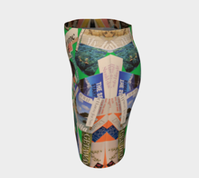 Delous Vision 1  Fitted Skirt mirrored ealanta Fitted Skirt- ealanta Art Wear