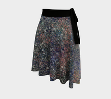Monet Inspired Pebbles in the Shuswap ealanta  Wrap Skirt