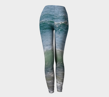 Ocean Splash Leggings ealanta Leggings- ealanta Art Wear