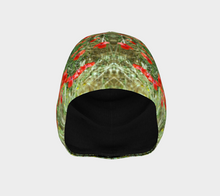 Tuscan Poppies ealanta Beanie/Touque/Hat- ealanta Art Wear