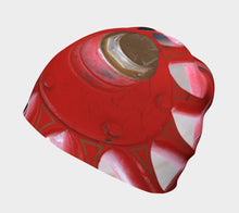 Wheel Head Red beanie ealanta Beanie- ealanta Art Wear