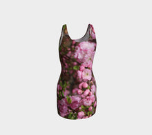 Spring Blossoms Beaumont Bodycon Dress- ealanta Art Wear