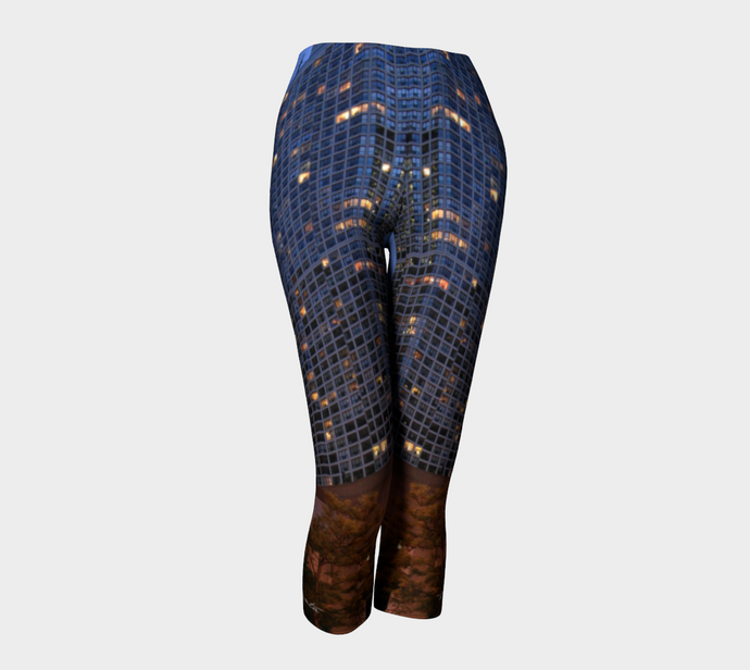 Chicago High rise Night capris Capris- ealanta Art Wear