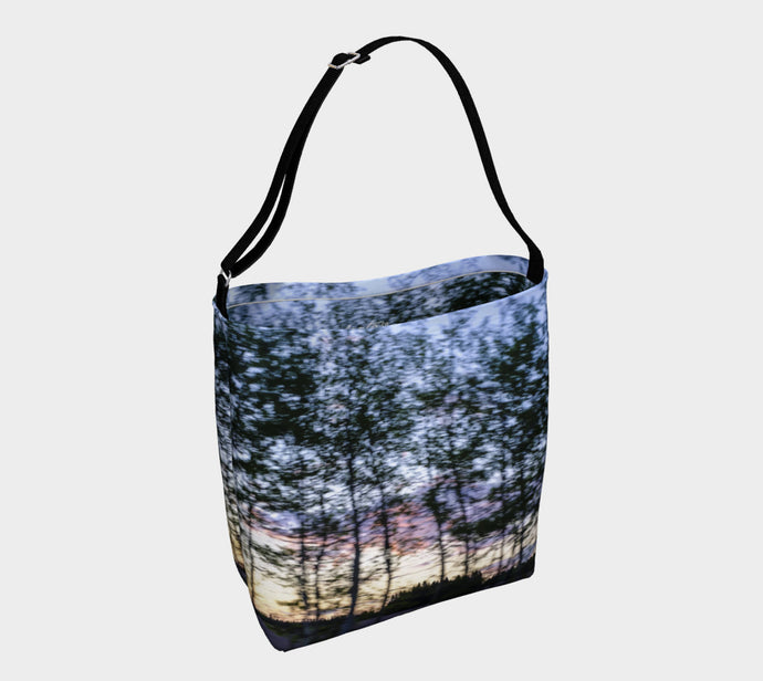 Alberta Tree Motion Tote Bag ealanta Day Tote- ealanta Art Wear