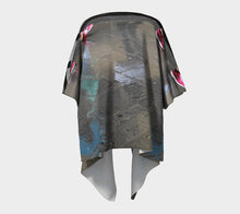 walk in the rain Draped Kimono- ealanta Art Wear