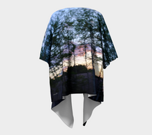 Tree Motion Alberta Moving Landscape Kimono Wrap ealanta Draped Kimono- ealanta Art Wear
