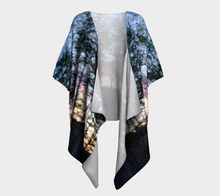 Tree Motion Alberta Moving Landscape Kimono Wrap ealanta Draped Kimono- ealanta Art Wear