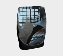 AGA Through the Roof fitted skirt Fitted Skirt- ealanta Art Wear