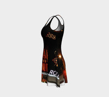 Moulin Rouge Flare Flare Dress- ealanta Art Wear