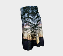Tree Motion Alberta Flared Skirt Flare Skirt- ealanta Art Wear