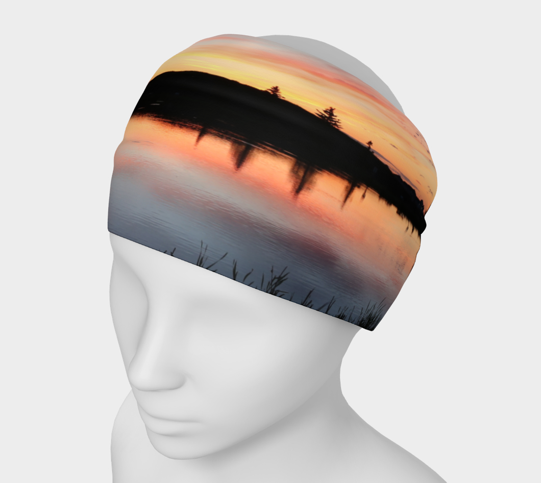 Beaumont Blues Sunset Headband Headband- ealanta Art Wear