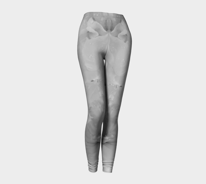 Peony in the Rain ealanta Legs Leggings- ealanta Art Wear