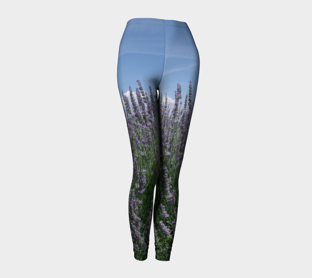 Lavender Leggings ealanta.ca Leggings- ealanta Art Wear