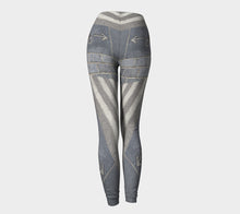 New York City Bike Lane Leggings ealanta Leggings- ealanta Art Wear