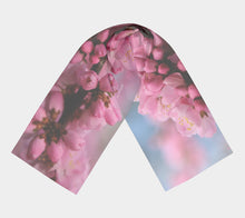 Spring Blossoms Alberta  Scarf Long Scarf- ealanta Art Wear