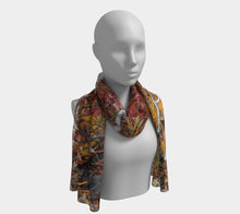 Fall Forest ealanta scarf Long Scarf- ealanta Art Wear