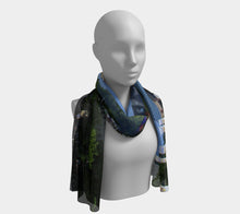 Summer in the Square ealanta scarf Long Scarf- ealanta Art Wear