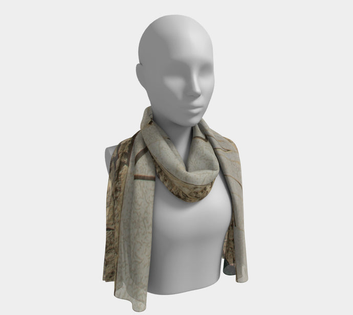 Edmonton scarf ealanta Long Scarf- ealanta Art Wear