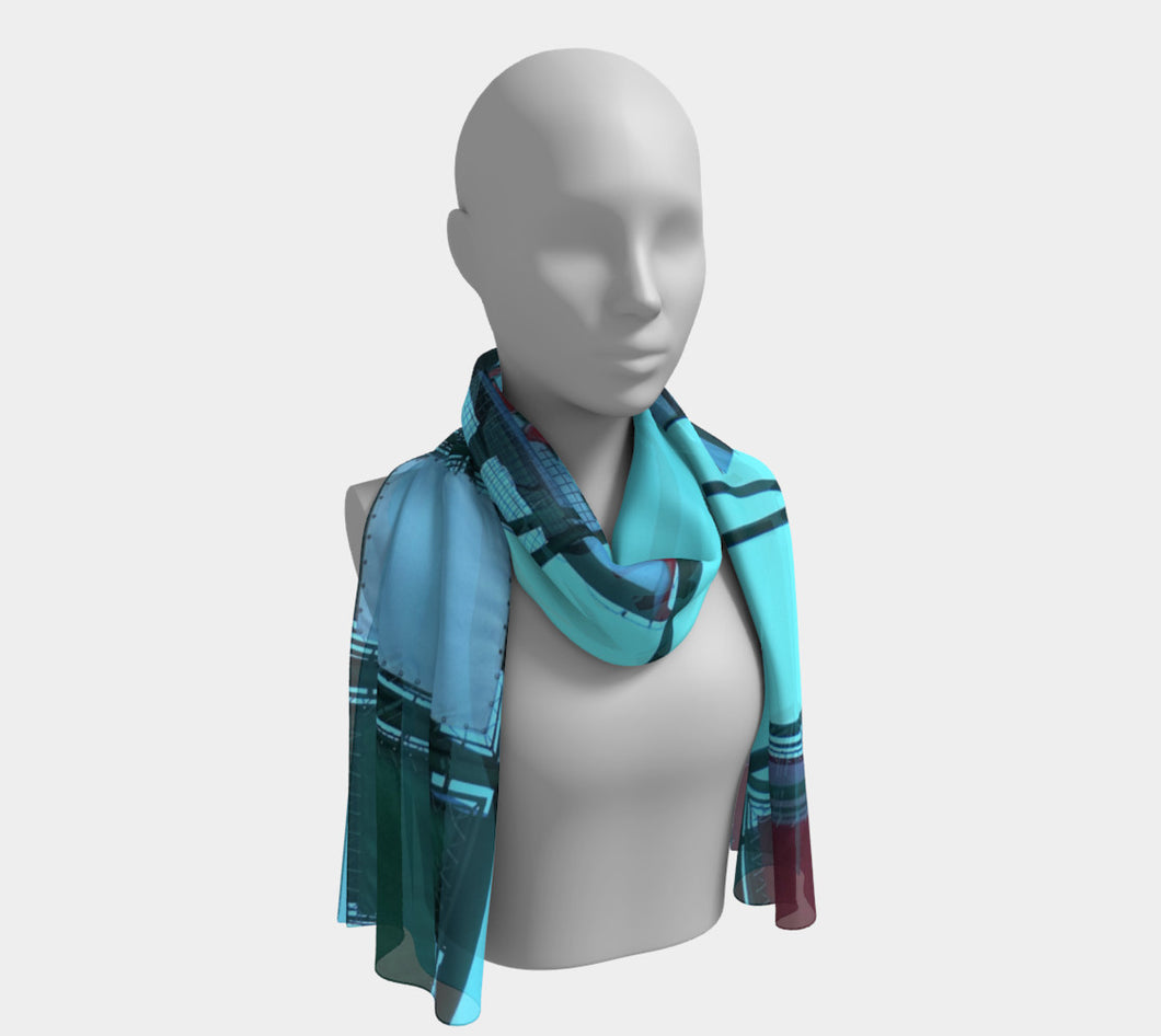 ciao Little Italy Edmonton scarf ealanta Long Scarf- ealanta Art Wear