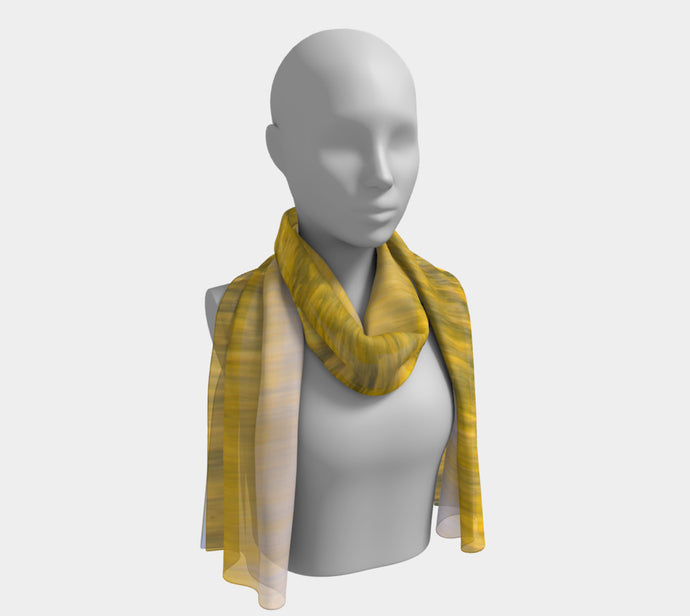 Canola Twirl ealanta scarf Long Scarf- ealanta Art Wear