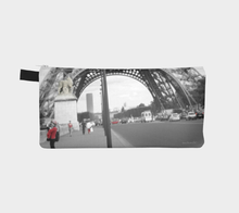 Eiffel Tower spot red black & white clutch/wallet case ealanta Art Wear Clutch/ Wallet /Case- ealanta Art Wear