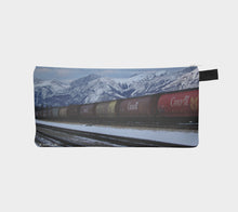 Rails through the Rockies case Pencil Case- ealanta Art Wear