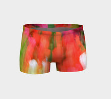 Floral Paint Shorts ealanta Shorts- ealanta Art Wear