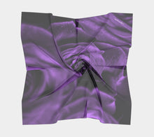 Violet Rose  ealanta Square Scarf- ealanta Art Wear
