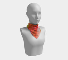 Floral Paint  ealanta Square Scarf- ealanta Art Wear